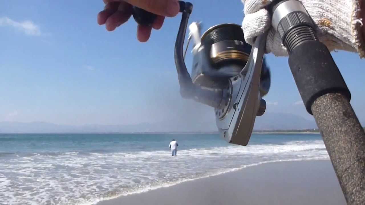 Cómo pescar jureles desde la playa