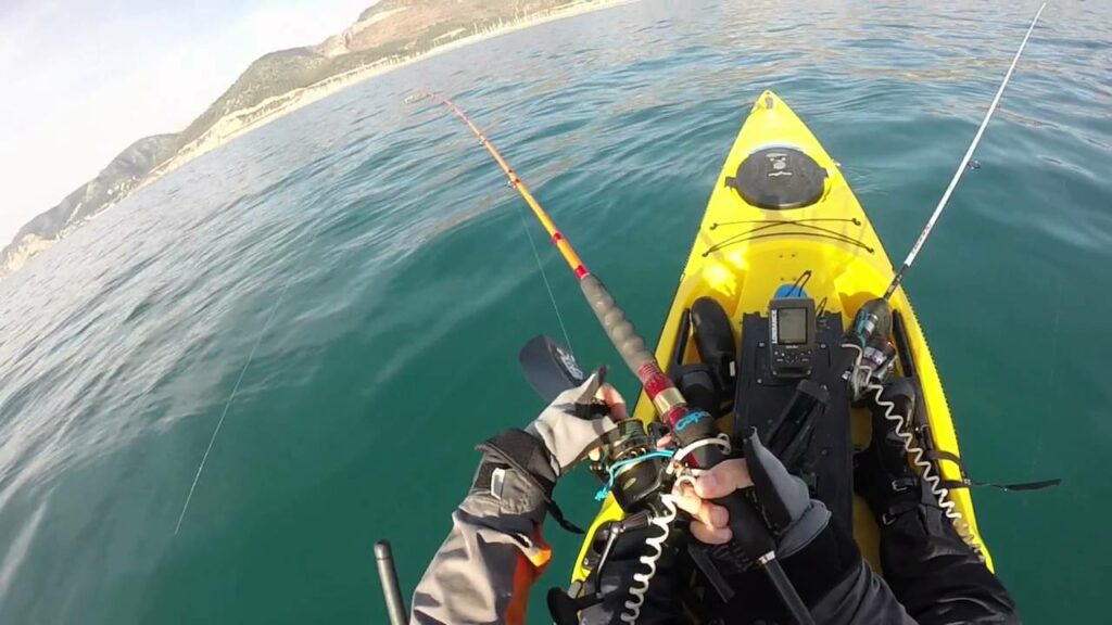 Cómo pescar sepias desde kayak