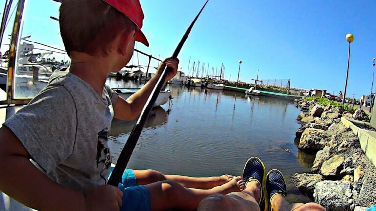 Dónde Pescar con Niños en Barcelona