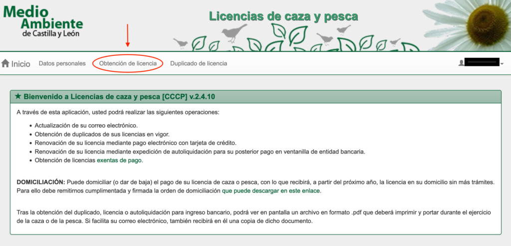 Licencia de Pesca Castilla y Leon - 6