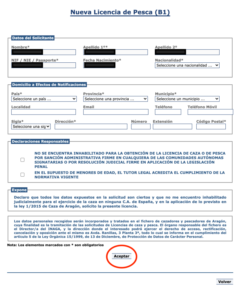 Licencia de pesca Aragon- 4