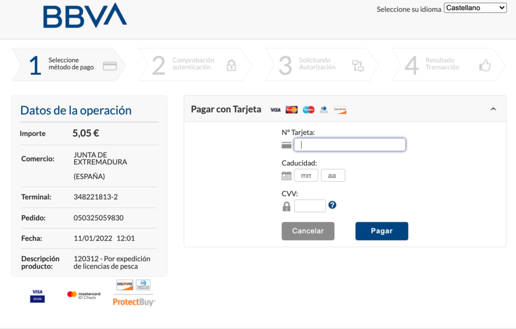 Licencia de pesca Extremadura - 8