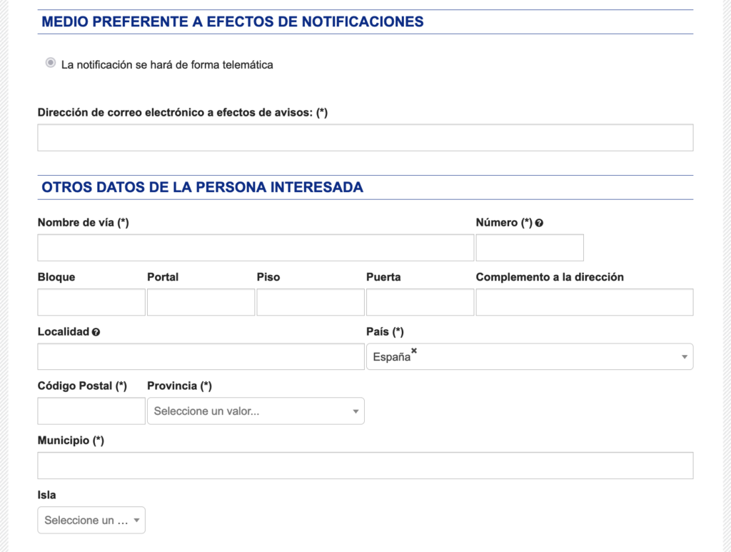 Licencia pesca maritima online Canarias 7