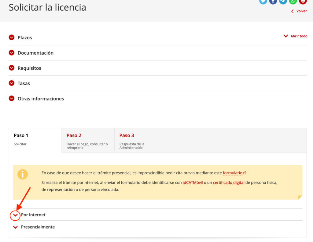 Licencia pesca online Cataluña 2