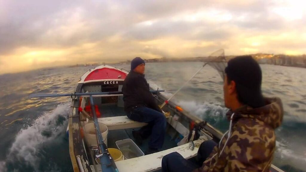 Pesca de Cachón Bahía Santander